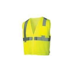 Pyramex Class 2 Hi-Viz Safety Vest Mesh 2 Pocket Zipper RVZ2110 -Your Work Shield Sales 17040 c9eja8wk8dbm7hq2