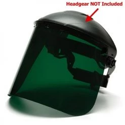 Pyramex Dark Green Tinted Polyethylene Replacement Face Shield S1035 -Your Work Shield Sales 17094 2 bb2gn9yeaqoazp1f