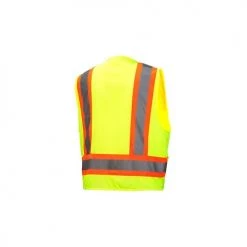 Pyramex Class 2 Hi-Vis Safety Vest Solid 8 Pocket Zipper RVZ2410 -Your Work Shield Sales 17097 1 qtmfejygxgwplltp