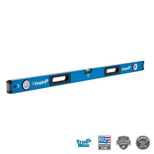 Empire em75 24" Magnetic Box Level True Blue EM75.24 1 Empire em75 24" Magnetic Box Level True Blue EM75.24