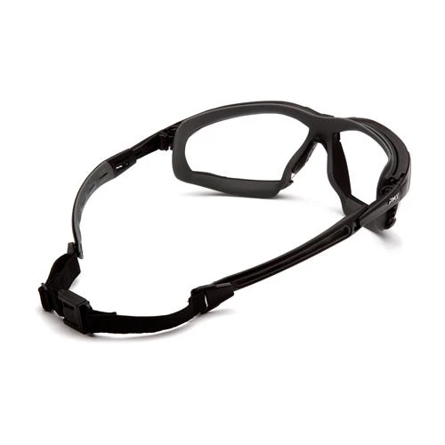 Pyramex Isotope Clear H2MAX Anti-Fog Lens with Black Frame GB9410STM 2 Pyramex Isotope Clear H2MAX Anti-Fog Lens with Black Frame GB9410STM - Image 2