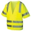 Pyramex Class 3 Hi-Viz Safety Vest Mesh 5 Pocket Zipper RVZ3110