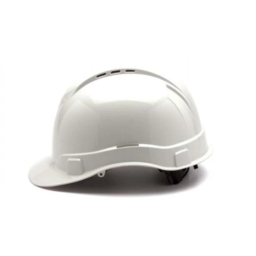 Pyramex Ridgeline Cap Style Hard Hat White Class C Vented HP44110V 2 Pyramex Ridgeline Cap Style Hard Hat White Class C Vented HP44110V - Image 2