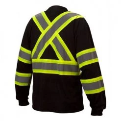 Pyramex Black Reflective Long Sleeve T-Shirt RCLTS3111 -Your Work Shield Sales 23632 2 ccpt2729sm7rr61g