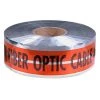 Empire Orange Detectable Warning Tape inCaution Fiber Optic Cable Belowin 3" x 1000' 31-150