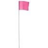 Empire 3.5" x 2.5" Pink Ground Marking Stake Flags (100 Pack) 78-003