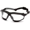 Pyramex Isotope Clear H2MAX Anti-Fog Lens with Black Frame GB9410STM