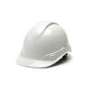 Pyramex Ridgeline Cap Style Hard Hat White Class C Vented HP44110V