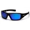 Pyramex Velar Safety Glasses w/ Mirror Blue Lens SB10465D