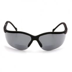 Pyramex Venture II Readers Gray +2.0 Lens with Black Frame SB1820R20