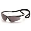 Pyramex PMXTREME Gray Anti-Fog Lens with Black Frame and Cord SB6320STP