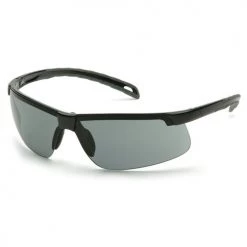 Pyramex Ever-Lite Gray H2MAX Anti-Fog Lens with Black Frame SB8620DTM
