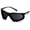 Pyramex Proximity Dark Gray H2MAX Anti-Fog Lens Black Frame SB9323STM