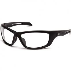 Pyramex Venture Gear Tactical Howitzer Clear Anti-Fog Lens with Black Frame VGSB1310T